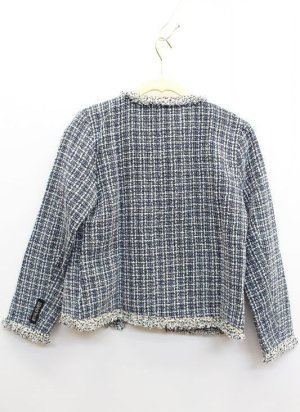 画像4: SALE by LOVEiT  　ツイードジャケット　　51；ネイビー (4)