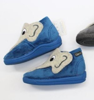 画像2: Cientaシエンタ  フェルト エレファントシューズ 29;PETROLEO(ブルー) (2)