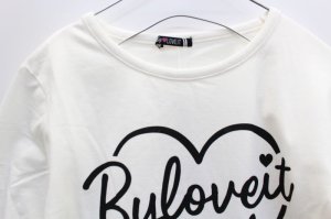 画像2: SALE　by LOVEiT  　　長袖Tシャツ　　03；オフホワイト (2)