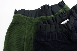 画像4: 50%off  　フランキーグロウ　　BOXPLEATS WOODY　CORDUROY PANTS-BEAR　　カラー；OLIVE　サイズ；M(100-120cm) (4)