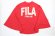 画像1: ★SALE　MELT　　FILAヘンケイフレアワンピース　　半袖丈、ヒザ丈　　5；赤 (1)