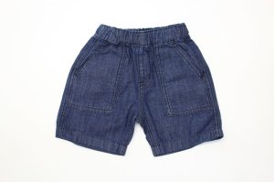 画像1: OCEAN&GROUND　　DENIM FATIGUE SHORTS　　　カラー；ナチュラルフェード　 (1)