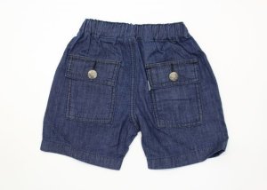 画像4: OCEAN&GROUND  DENIM FATIGUE SHORTS   カラー;ナチュラルフェード  (4)