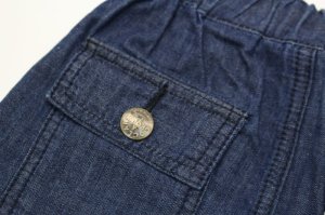 画像3: OCEAN&GROUND  DENIM FATIGUE SHORTS   カラー;ナチュラルフェード  (3)