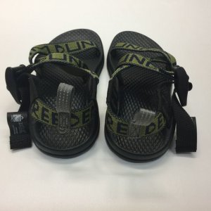 画像4: ★sale    DENIM DUNGAREE CHACO*DD キッズ エコトレッド サンダル  2;黒  サイズ;16cm (4)