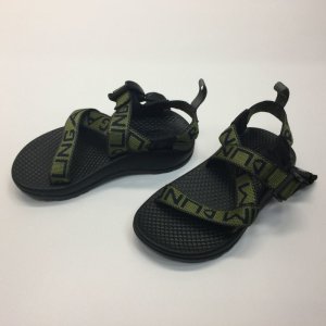 画像2: ★sale    DENIM DUNGAREE CHACO*DD キッズ エコトレッド サンダル  2;黒  サイズ;16cm (2)