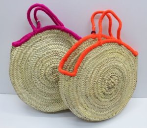 画像2: 50％OFFZOZIO（ゾジヲ）　　Tassel　rafia bag  サイズ L (2)