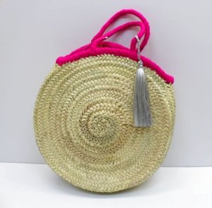 画像4: 50％OFFZOZIO（ゾジヲ）　　Tassel　rafia bag  サイズ L (4)