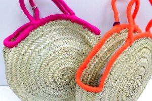 画像5: 50％OFFZOZIO（ゾジヲ）　　Tassel　rafia bag  サイズ L (5)