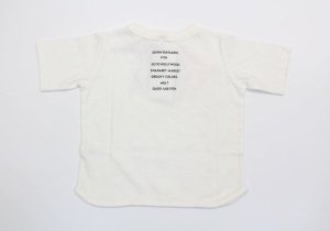 画像3: 30%off  DENIM DUNGAREE テンジク UnitA ラウンドカット TEE  1;白  サイズ;130 (3)