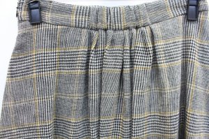 画像3: 40%off  　Paradis　　W/Li/C チェック　ロングスカート　　　21；Glen　check (3)
