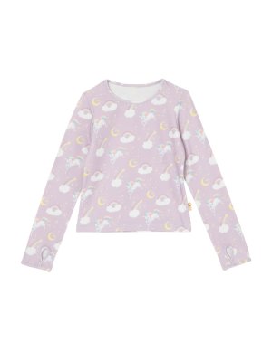 画像3: fafa　　TEREZIE | ロングTシャツ - ラベンダーユニコーン (3)