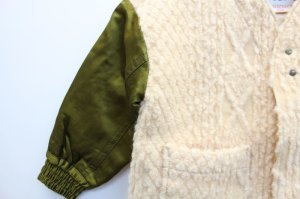 画像2: ★SALE 　GTH 　　ケーブルループジャガード　JK　11；生成　　サイズ；130 (2)