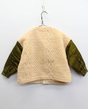 画像4: ★SALE 　GTH 　　ケーブルループジャガード　JK　11；生成　　サイズ；130 (4)