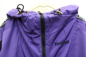 画像3: SALE　 　　by LOVEiT 　袖ロゴウィンドブレーカー　　60；パープル (3)