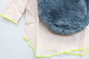 画像3: ★SALE　フランキーグロウ　　BIG　BOA　CIRCLE DM L/S　TEE　　カラー；PINK-GRAY　　サイズ；S(90ｃｍ) (3)