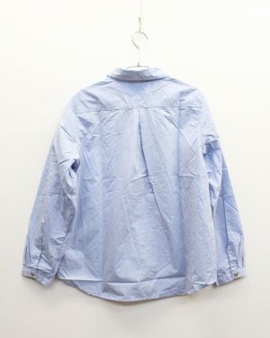 画像4: 50%off  YARRA 　　コットンラウンドシャツ　　53；サックス　 (4)