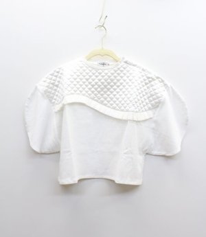 画像1: 40%off 　フランキーグロウ    QUILTING　SW TEE　　カラー；WHITE (1)