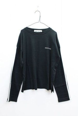 画像1: 40%off 2020SS UNIONINI　 long sleeved tee   カラー；black (1)