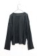 画像4: 40%off 2020SS UNIONINI　 long sleeved tee   カラー；black (4)