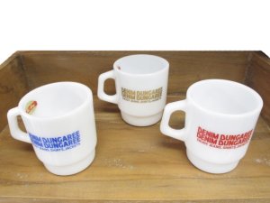 画像4: ☆DD*mickey Fire-King ファイヤーキング MIKL GLASS マグカップ (4)