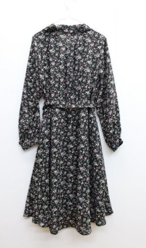 画像3: SALE LOVEtoxic ラブトキシック 花柄ワンピース 80;クロ (3)