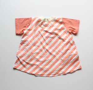 画像3: 40%off 2020SS ZOZIO(ゾジヲ) Stripe one-piece     カラー;peach border (3)
