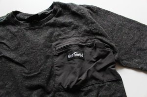 画像2: 50%off   DD　ビンテージトンプキンテンジク　WILDTHINGS　TEE（BIG2型）　　2；黒　サイズ；140 (2)