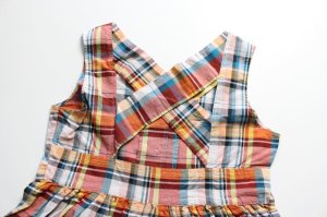 画像3: 50%off DD  メンアサマドラスチェック ジャンパー SK (ヒザ下丈) 26;淡ピンク  (3)