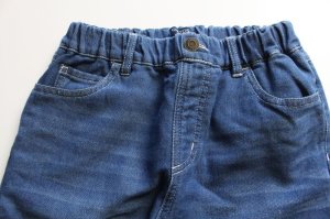 画像2: GLAZOS  　　ニットデニム・7分丈パンツ　　 (2)