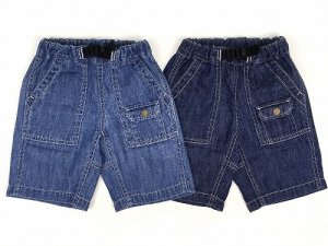 画像1: OCEAN&GROUND　　Jr.DENIM CLMBING SHORTS    (1)