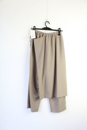 画像4: 50%off doux blue 　ラップスカートパンツ　20；ベージュ　　サイズ1 (4)