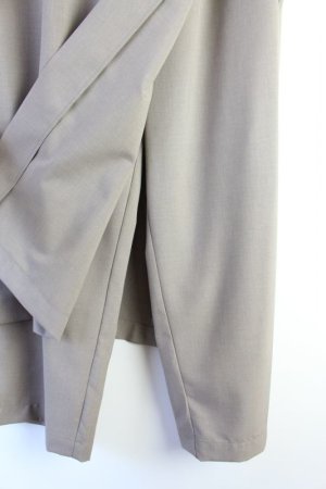 画像2: 50%off doux blue 　ラップスカートパンツ　20；ベージュ　　サイズ1 (2)