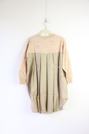 画像4: 50%off nunuforme 　バックフリルT　カラー；Beige*Navy　サイズ；145 (4)