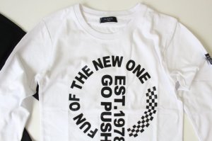 画像2: GLAZOS   天竺・サークルロゴ長袖T  (2)