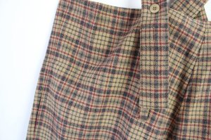 画像2: 50%off nunuforme ワイド　パンツ　サロペット　カラー；Beige*red 　 (2)