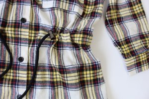 画像5: 50%off 2020秋冬　　by LOVEiT 　Tシャツ+シャツセット　　30；キイロ (5)