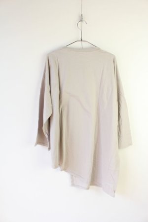 画像3: 30%off　UJU　  ソフト変形アシンメトリーTシャツ　カラー；Gray (3)