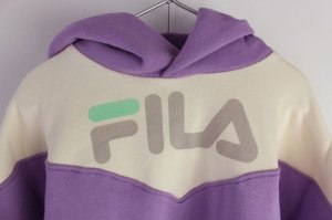 画像2: ★SALE　MELT　FILA*MELT　ユルメヨークキリカエフーディ　42；淡パープル (2)