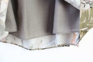 画像3: ★SALE　Bon Vieux Temps　フラワープリント　スカート　60；green　　 (3)