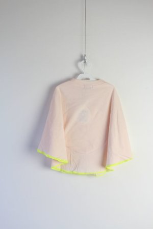 画像3: 50%off   フランキーグロウ BEAR QUILTING DOT PONCHO L/S TEE カラー;SOFT PINK  (3)
