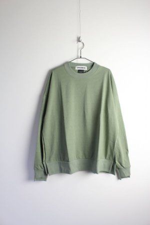 画像1: 40%off UNIONINI　 side slit big tee  カラー；green (1)