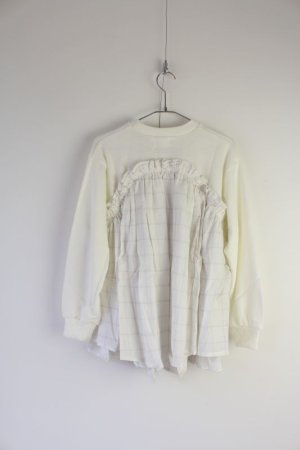 画像3: 50%off nunuforme ギャザーフレア T  カラー;WHITE サイズ;145 (3)