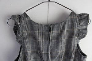 画像3: 50%off　LOVEtoxic ラブトキシック　グレンCHフリルJSK　　22；黒 (3)