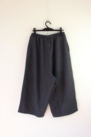 画像3: 30%off   Lilou&Lily  TWILL WOOL　WIDE  PANTS　B,NAVY (3)