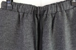 画像2: 30%off   Lilou&Lily  TWILL WOOL　WIDE  PANTS　C.CHARCOAL (2)