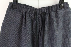 画像2: 30%off   Lilou&Lily  TWILL WOOL　WIDE  PANTS　B,NAVY (2)