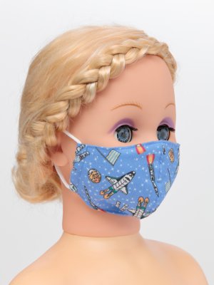 画像2: ☆fafa  MARLOWE | フルテクト®︎抗ウイルス加工マスクセット - ボーイズ2枚セット (2)