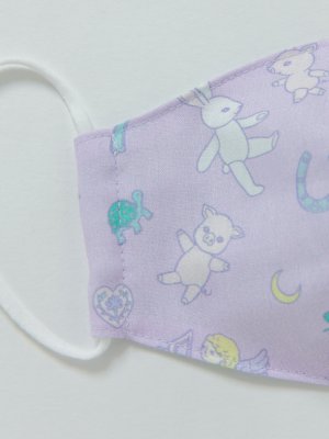 画像2: ☆fafa 　MARLOWE | フルテクト®︎抗ウイルス加工マスク3枚セット - ガールズAセット (2)