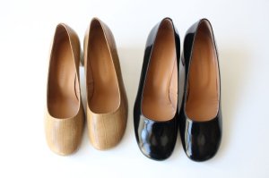 画像2: 50%off ATELIER BRUGGE  オブリークトゥパンプス  (2)